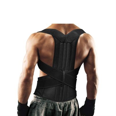 Back Brace Posture Corrector Back Posture Brace Clavicle Support Stop Slouching and Hunching Adjustable Back Trainer Unisex (Color : XL)