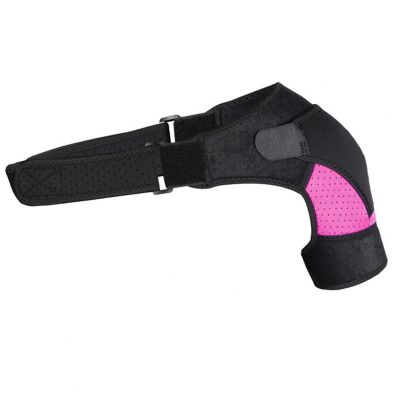 Back Corrector Adjustable Orthopedic Care Shoulder Brace Therapy Back Belt Support Dislocated Injury Shoulder Shoulder Pain Wrap Rehabilit Health and Relaxation (Color : Rose Red)