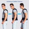 Posture Corrector Back Posture Brace Clavicle Support Stop Slouching and Hunching Adjustable Back Trainer Unisex (Size : X-Large) view 4