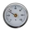 Clamp-on Tube thermometer On Tube Heating Spring 63mm Radiator Thermometer Balancing Temperature Gauge for Home & view 1