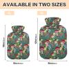 Hot Water Bottle with Cover 1L Forset Harvest Plant Botanical Hot Water Bag Hot/Cold Compress Neck and Shoulder Pain Relief view 2