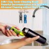 XANGNIER 3 in 1 Multipurpose Bottle Gap Cleaner Brush,3 Pack Cup Cover Cleaning Brush,Cup Crevice Cleaning Tools,Water Bottle Cleaner Brush,Home Kitchen Cleaning Tools view 2
