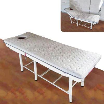 3cm/6cm Thickness Lash Bed Topper Memory Foam Mattress Topper for Massage Bed Facial Massage Table Bed Cover Mattress Pad with Breath Hole And Round/Trapezoidal Head,Grey T,70x185cm 6cm