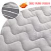 3cm/6cm Thickness Lash Bed Topper Memory Foam Mattress Topper for Massage Bed Facial Massage Table Bed Cover Mattress Pad with Breath Hole And Round/Trapezoidal Head,Grey T,70x185cm 6cm view 3
