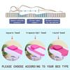 3cm/6cm Thickness Lash Bed Topper Memory Foam Mattress Topper for Massage Bed Facial Massage Table Bed Cover Mattress Pad with Breath Hole And Round/Trapezoidal Head,Green T,70x185cm 3cm view 2