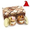 Jaiccha Ghasitaram Christmas Gifts Miracle Box of 2 Jars of Assorted Bites and Mix Dryfruits view 1