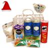 Jaiccha Ghasitaram Christmas Gifts Jute Fancy Basket/Carry Bag/Magazine Holder of 16 Goodies view 1