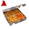 Jaiccha Ghasitaram Christmas Gifts Cross Check Wooden Dryfruits Box with Assorted Cashews view 1