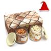 Jaiccha Ghasitaram Christmas Gifts Miracle Box of 2 Jars of Cashews and Almonds view 1