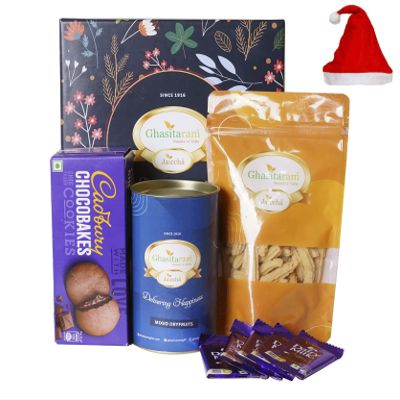 Jaiccha Ghasitaram Christmas Gifts Ghasitaram Hamper Box of 8 Goodies