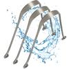 3 x Ayurvedic Tongue Scraper 100% Stainless Steel Tongue Cleaner Tongue Scraper Against Bad Breath view 1