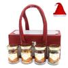Jaiccha Ghasitaram Christmas Gifts Box of Choco Almonds,Cashews,Raisin & Mukhwas Jars