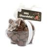 ButtonChocs Christmas Chocolate Piglet - Hog Chocolate.Belgian Milk Chocolate Gift for Christmas. view 1