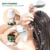 2 Pack Scalp Massager-For Scalp Health, Promotes Head Blood Circulation and Hair Care-Hair Washing Brush,Supports Healthy Hair Growth and Reduces Hair Loss-Head Massage Brush[87 * 88mm|Green+White] view 2