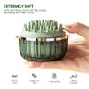 2 Pack Scalp Massager-For Scalp Health, Promotes Head Blood Circulation and Hair Care-Hair Washing Brush,Supports Healthy Hair Growth and Reduces Hair Loss-Head Massage Brush[87 * 88mm|Green+White] view 4