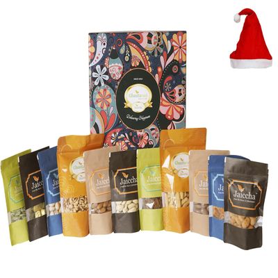Jaiccha Ghasitaram Christmas Gifts Big Hamper Box of 11 Pouches