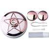 Stakee Round Contact Lens Case Portable Contact Lens Box Travel Contact Lens Holder Mini Contact Lens Container for Travel Home view 1
