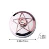 Stakee Round Contact Lens Case Portable Contact Lens Box Travel Contact Lens Holder Mini Contact Lens Container for Travel Home view 3