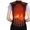 108 Magnet Self-Heating Back Brace - Lumbar Shoulder Support Guard Belt - Magnetic Physiotherapy Posture Corrector - Relief Pain Massager (Black M/Medium) view 2
