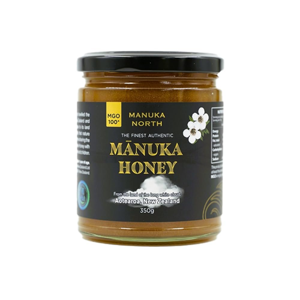 Manuka North MGO 100+ Manuka Honey | Authentic Premium New Zealand Manuka Honey | 350g