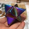 Sudemota Natural crystal rough Natural Crystal Star Electroplating Color Hand-Carved Collection view 3
