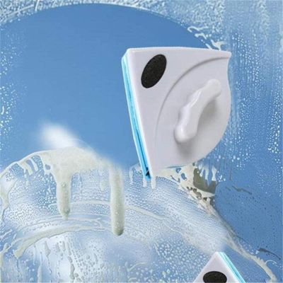 JQKA Story Double-Sided Magnetic Glass Wiper Cleaner Cleaning Tools Surface Brushes Brush Glider Washing For 3-8Mmthick Window