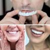 Denture Teeth Temporary Fake Teeth Snap On Top and Bottom for Men and Women, Fix Confident Smile view 3