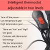 EOnIO Heated Shoes Heated Slippers Men Women Cold Weather Foot Warmer Boot USB Non-slip Plug in Heating Warm Winter Slippers Warming Feet Shoe Two Adjustable Temperature Settings,001,36/38 view 4