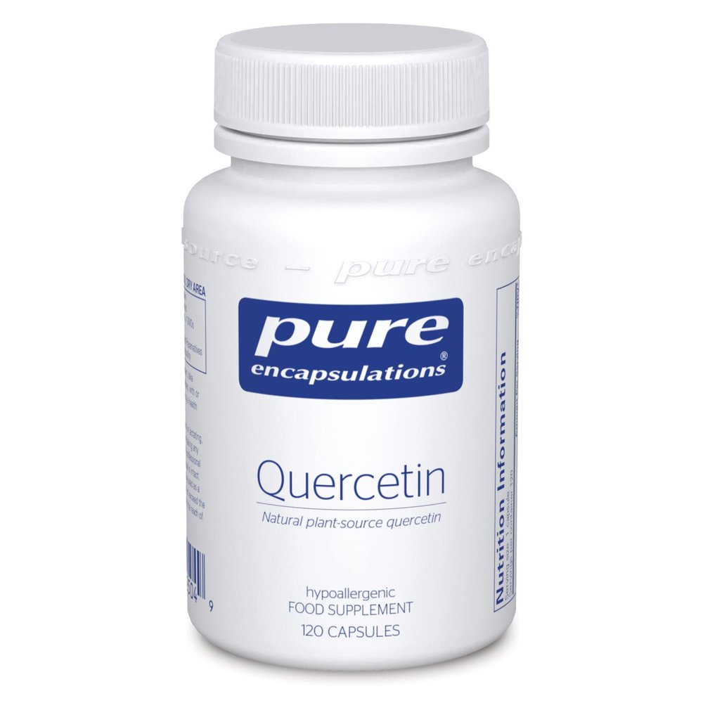 Pure Encapsulations Quercetin 250mg - Natural Plant-Source Pure Quercetin Supplement - Promotes Immune Support, Cardiometabolic Health and Overall Cellular Health - 120 Vegetarian Capsules