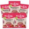 Bio&Me Super Berry Granola 5-Pack (5 x 360g)  Vegan, High Fibre, No Added Sugar, Gut-Loving Breakfast Cereal