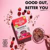 Bio&Me Super Berry Granola 5-Pack (5 x 360g)  Vegan, High Fibre, No Added Sugar, Gut-Loving Breakfast Cereal view 4