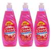 3 x 600ml Elbow Grease Washing Up Liquid Pink Blush Limited Edition view 1
