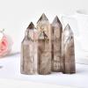 Natural Smoky Quartz Crystal Stone Hexagonal Tower DIY Gift,Smoky Quartz,50-60mm view 4
