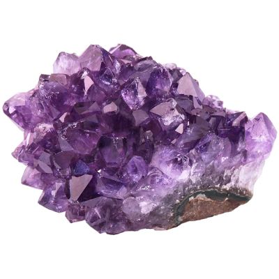 1PC Natural Amethyst Irregular Geode Orgone Stone Purple Gravel Mineral Specimen Raw Quartz Crystal Jewelry Accessory Home Decor,Light Grey,20g-30g
