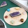 1PC Natural Amethyst Irregular Geode Orgone Stone Purple Gravel Mineral Specimen Raw Quartz Crystal Jewelry Accessory Home Decor,Light Grey,20g-30g view 4