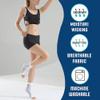 2 Pairs Neuropathy Socks, Ankle Arch Support Socks, Plantar Fasciitis Socks Ankle Support Brace, Compression Foot Sleeves, Anti-Slip Soothe Socks for Pain Relief Neuropathy Socks (M,White) view 4