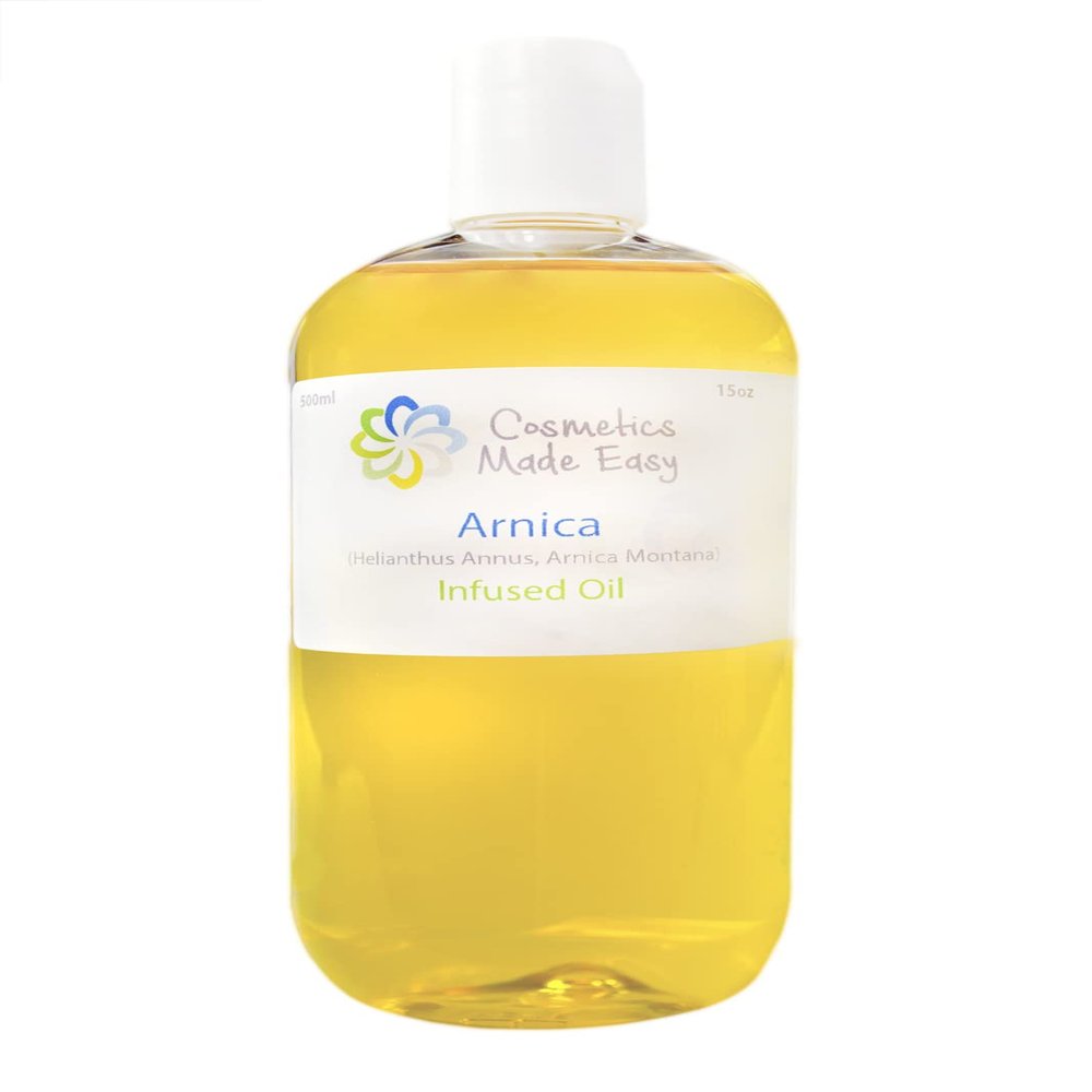 1 Litre / 1000ml Arnica Infused Oil - Pure, Cold Pressed