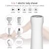 5 in 1 Lady Shavers for Women Facial Hair Remover for Women Bikini Trimmer Eyebrow Trimmer Electric Shaver for Face Eyebrow Lip Nose Legs Underarm Bikini Portable Waterproof Painless with USB Charging view 3