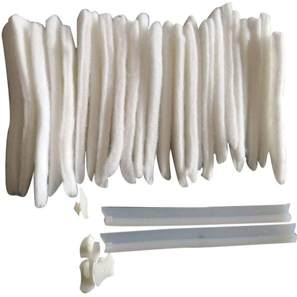 JQKA 10 Set Replacement Sponge Cleaner For Washing Window Glass Magnetic Window Cleaning Brush Replacement Sponge