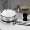 Beaupretty 2pcs Simple Shaving Soap Bowl Sturdy Stainless Steel Bubble Bowl for Men Shaving Mug for Shave Foam Preparation view 3