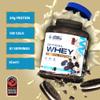 Applied Nutrition Critical Whey Protein Powder  24g Protein per Serving, High Protein Powder, Protein Shake with BCAAs & Glutamine  Muscle Growth & Recovery (2Kg - 61 Servings) (Cookies N Cream) view 2