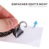 Operitacx 50pcs Self Adhesive Fake Moustache Stickers, Novelty Mustache Protector Sticker, Stick on Mustaches for Depilatory Strips Waxing Accessories Nose Hair Wax Mustache Ear Wax Removal view 4