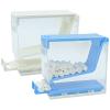 2 Pack Dental Cotton Roll Dispenser Holder Organizer Hygienic Cotton Roll Divider, Press-on Dental Cotton Rolls Holder and Dispenser with Nonslip Base view 1