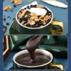 Black Sesame Walnut Black Bean Black Rice Chinese Yam Mulberry Powder,Instant Breakfast,Healthy Full Meal Replacement Porridge (Black Sesame Walnut Black Bean Mulberry Powder 600g (Taste 1),1 can) view 3