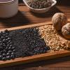 Black Sesame Walnut Black Bean Black Rice Chinese Yam Mulberry Powder,Instant Breakfast,Healthy Full Meal Replacement Porridge (Black Sesame Walnut Yam Mulberry Powder 500g (Taste 1),1 can) view 4