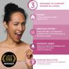 Health & Her Intimacy+ Multi-Nutrient Support for Women - Women's Desire Supplement with Maca Root, Tribulus Terrestris and Sea Buckthorn - 3 Month Supply - 180 Vegan Tablets view 3