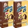 2x125g Halloren O's Balls Vanilla & Chocolate - Original Halloren Balls with Vanilla Cream and Cocoa Cream in Dark Chocolate / Germany view 1