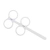 AISITESY 4 Lens Plastic Optical Flipper Ophthalmic Holder eye trainer occluder optometry equipment (0.75) view 1