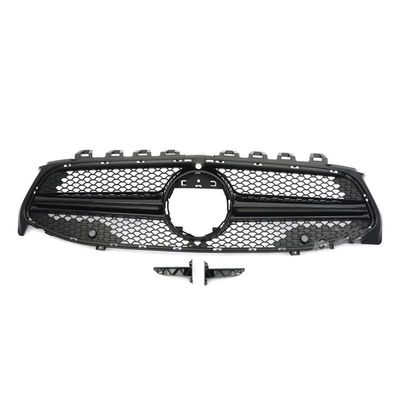 For M&ercedes For Benz For CLA For W118 For CLA180 For CLA200 For CLA250 For CLA260 For CLA45 2019-2022 Front Bumper Front Bumper Grille (Size : Black Camera Hole)
