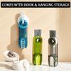 3 in 1 Tiny Cleaning Brush, 3 Pack Cup Lid Cleaner Brushes Set Mini Multi-Functional Crevice Cleaning Brush for Cleaning Baby Bottles, Narrow Neck Bottle, Sport Water Bottle, Tumbler, Glass Vase view 4